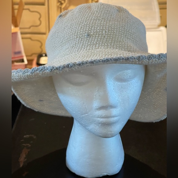 WOODEN SHIPS OF HOBOKEN HAT HANDMADE KNIT ROLLED BRIM - Picture 3 of 11